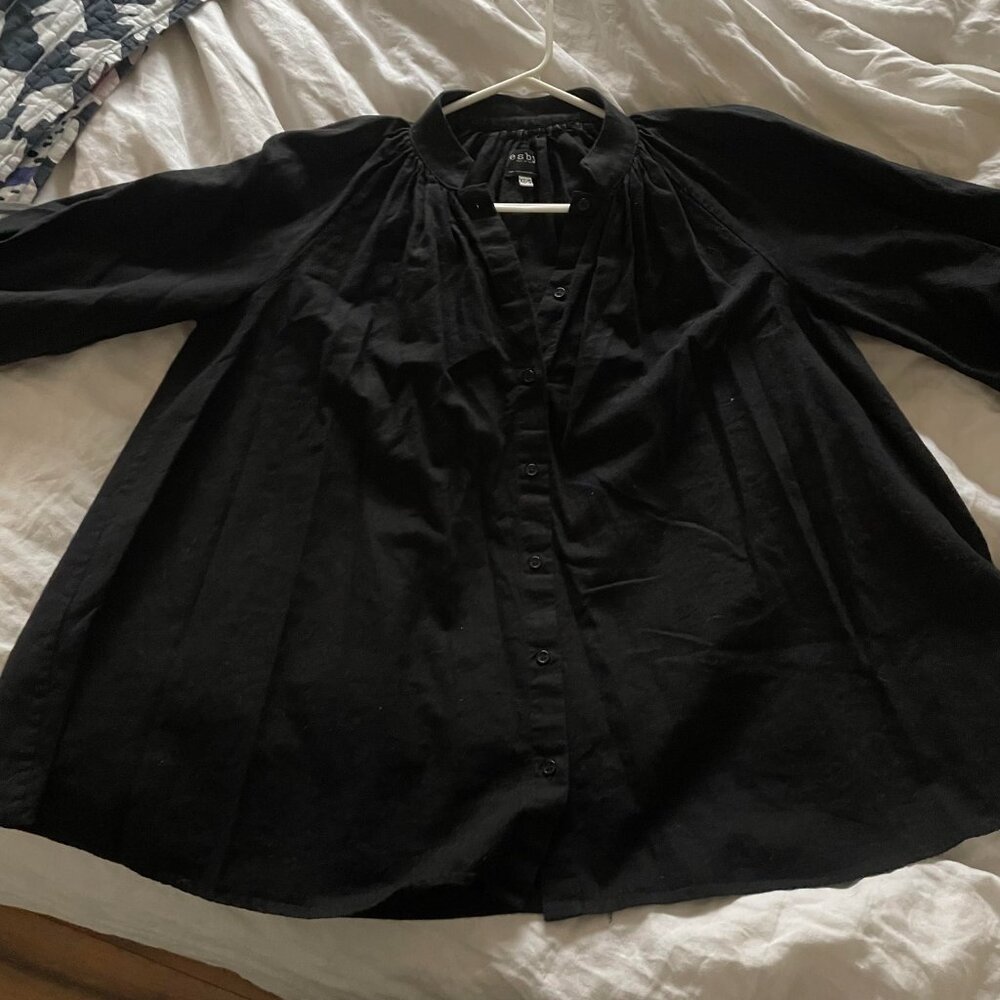 Esby Apparel Liza Top, Black, XS/S - Picture 6 of 6